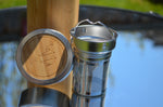 Load image into Gallery viewer, Bamboo tea much with strainer