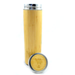 Load image into Gallery viewer, Bamboo tea much with strainer