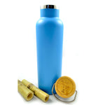 Load image into Gallery viewer, 600 mL stainless steel water bottles